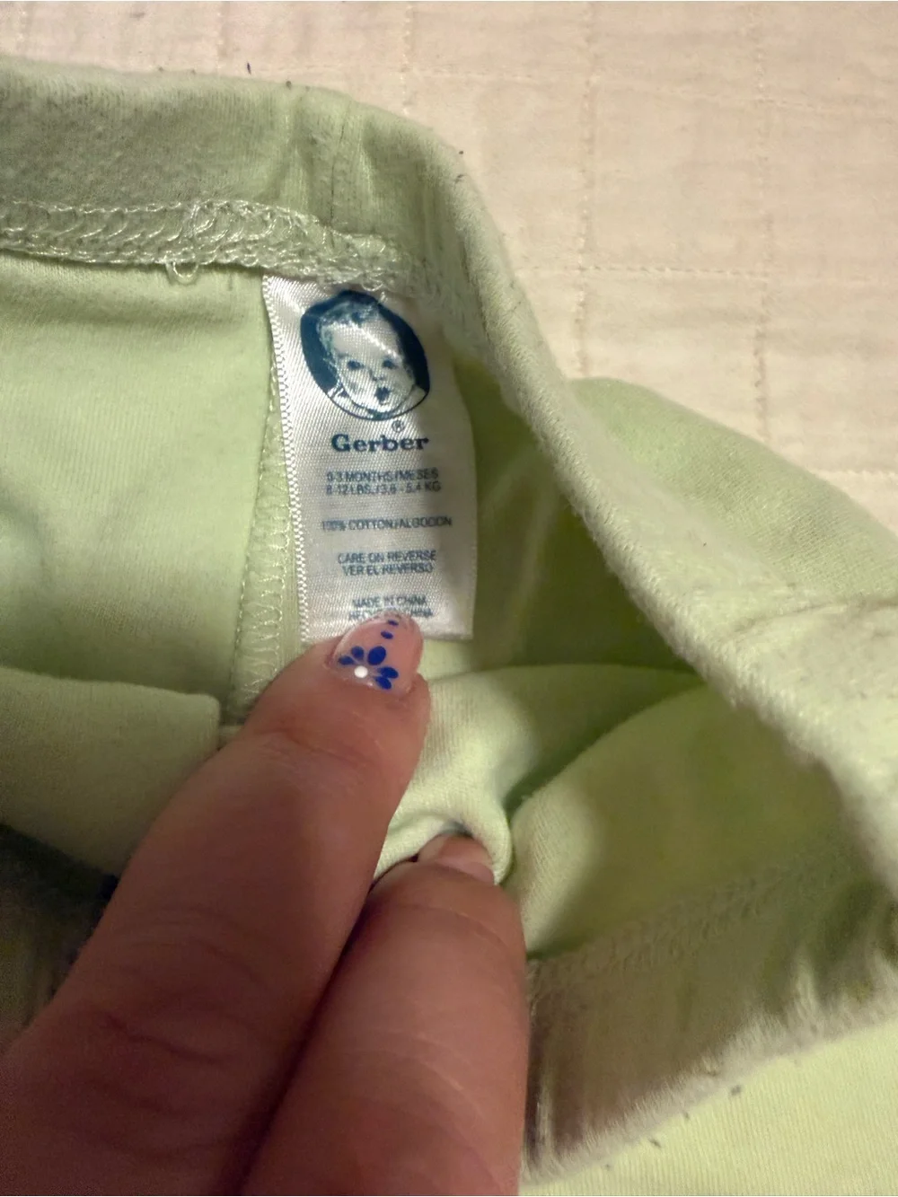 4-pack baby pants and shorts clothing set size 0-3 months